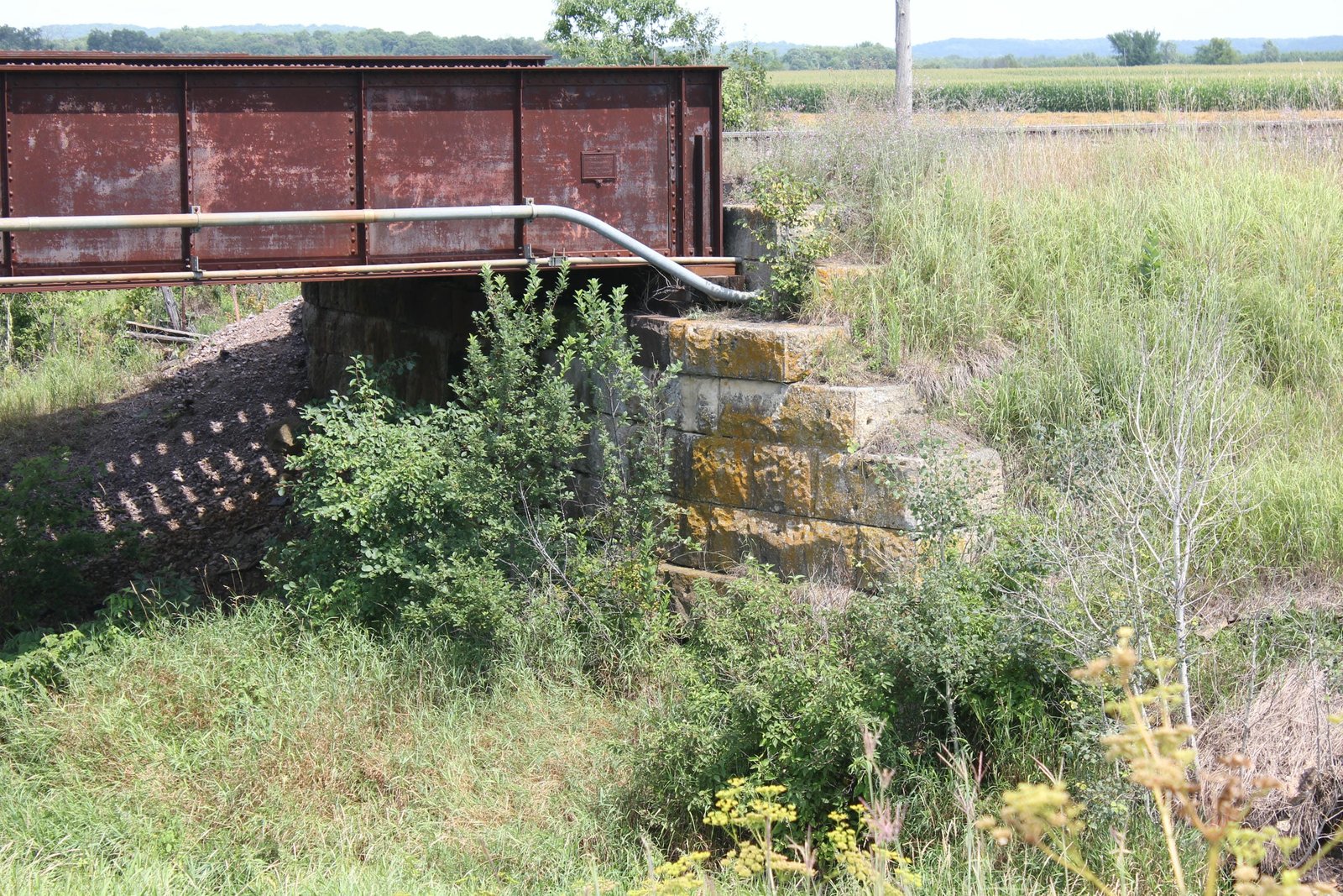 East abutment